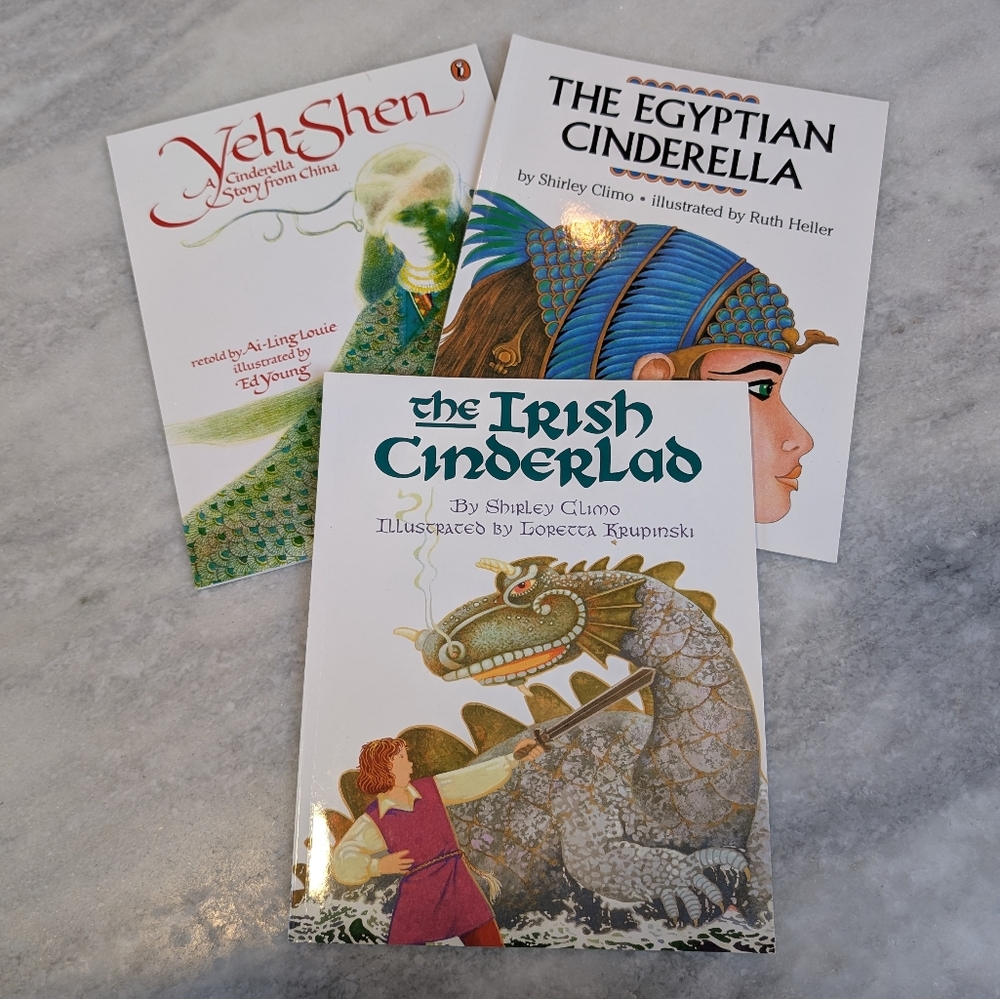 Set of 3 Cinderella Stories from Different Countries